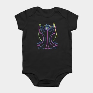 Maleficent neon Baby Bodysuit